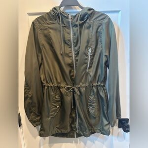 Morgan Claire dark olive green lightweight jacket